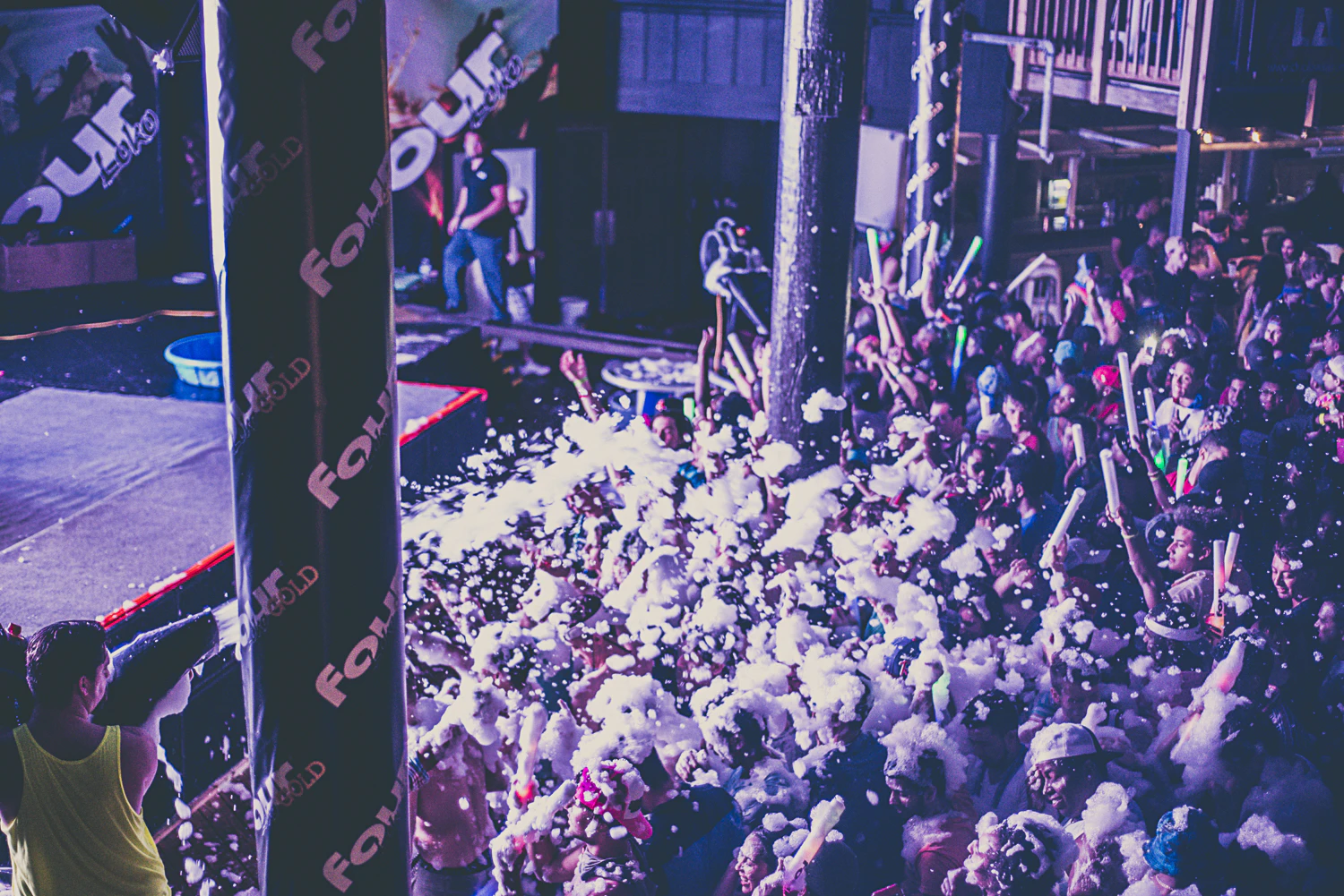 Club La Vela And Four Loko Foam Party
