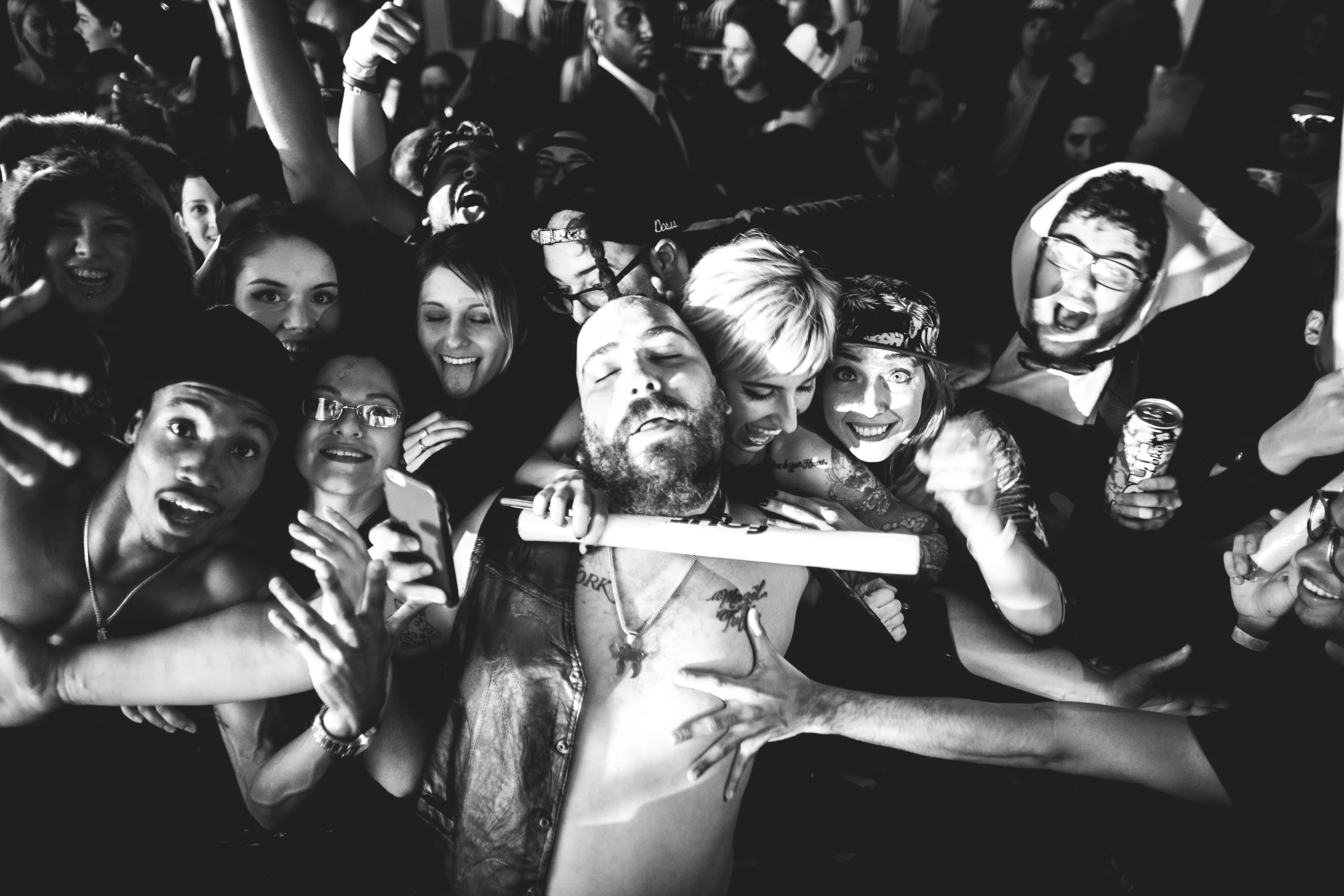 Fat Jew Dives Into Four Loko Crowd